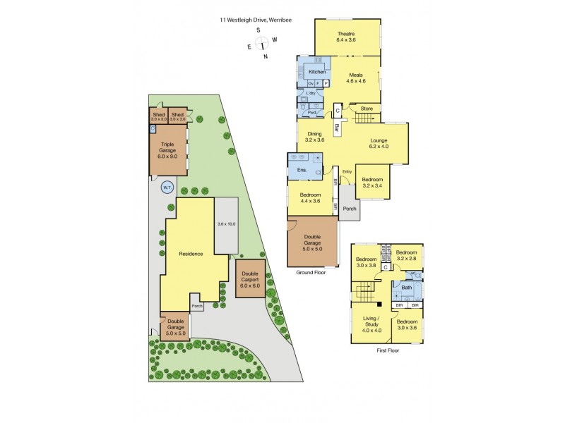 11 Westleigh Drive, Werribee VIC 3030 Floorplan