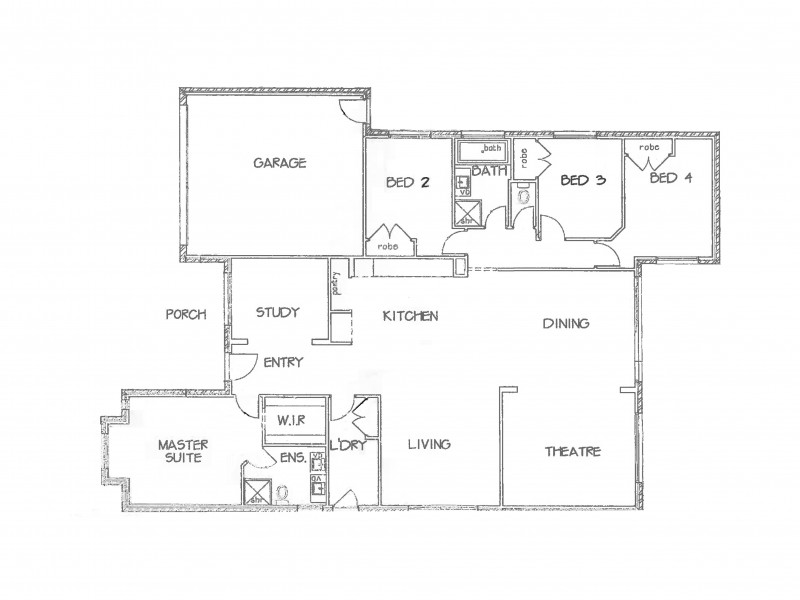 43 Nossal Drive, Point Cook VIC 3030 Floorplan