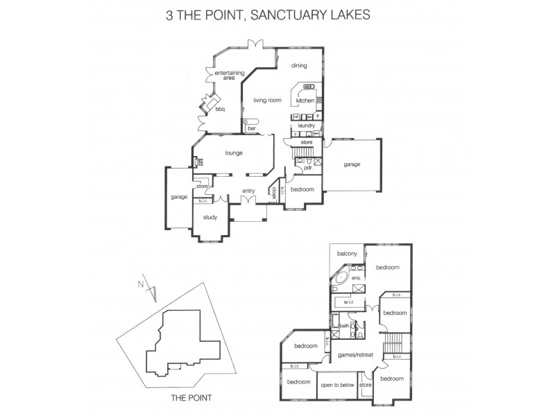 3 The Point, Sanctuary Lakes VIC 3030 Floorplan