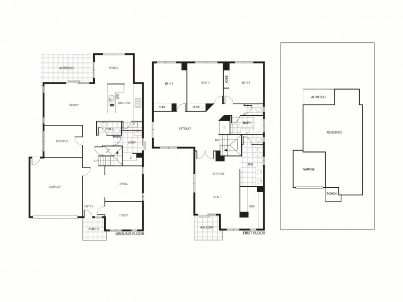 25 Tobago Avenue, Point Cook VIC 3030 Floorplan