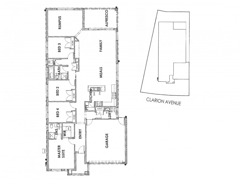 6 Clarion Avenue, Williams Landing VIC 3027 Floorplan