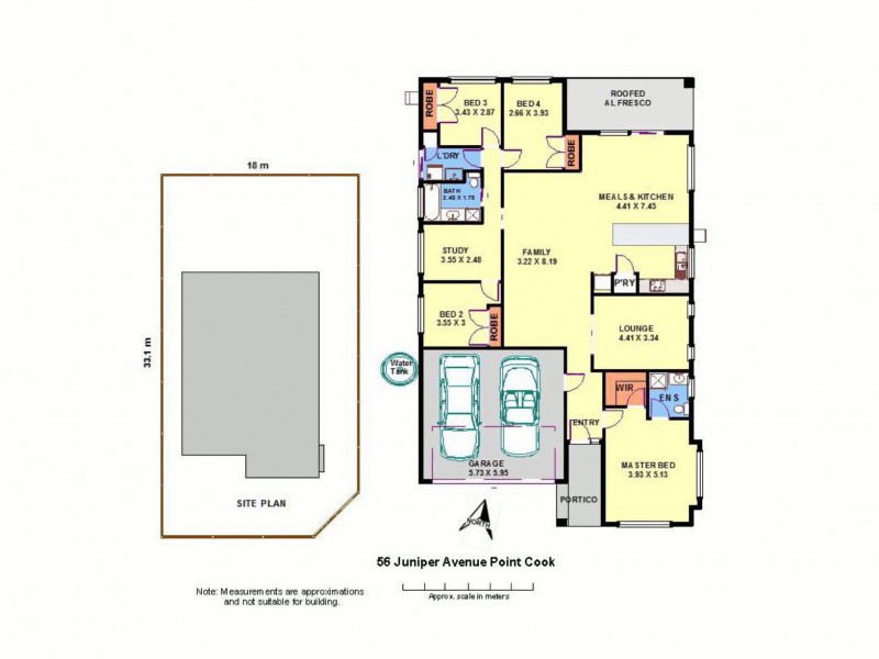 56 Juniper Avenue, Point Cook VIC 3030 Floorplan