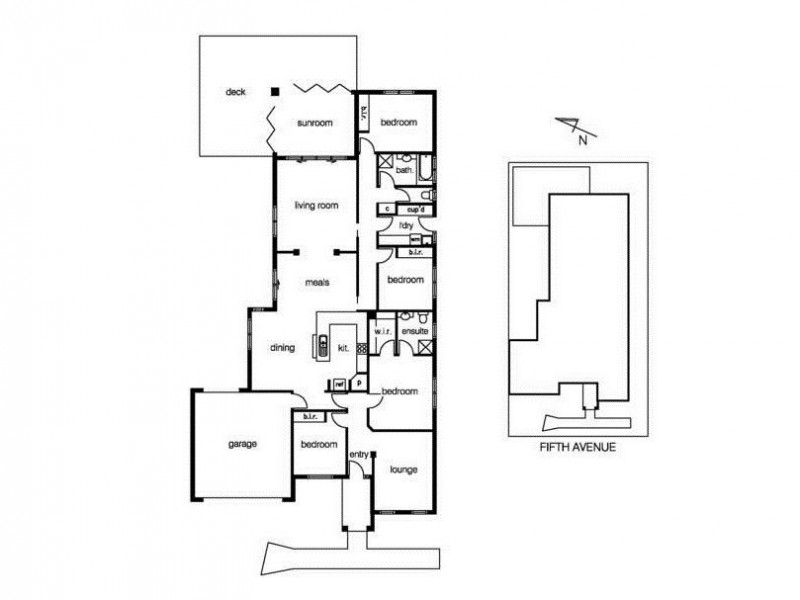 6 Fifth Avenue, Sanctuary Lakes VIC 3030 Floorplan