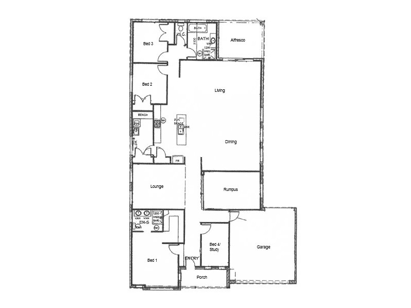 32 Marlin Crescent, Point Cook VIC 3030 Floorplan