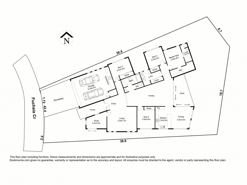 8 Fuchsia Crescent, Point Cook VIC 3030 Floorplan