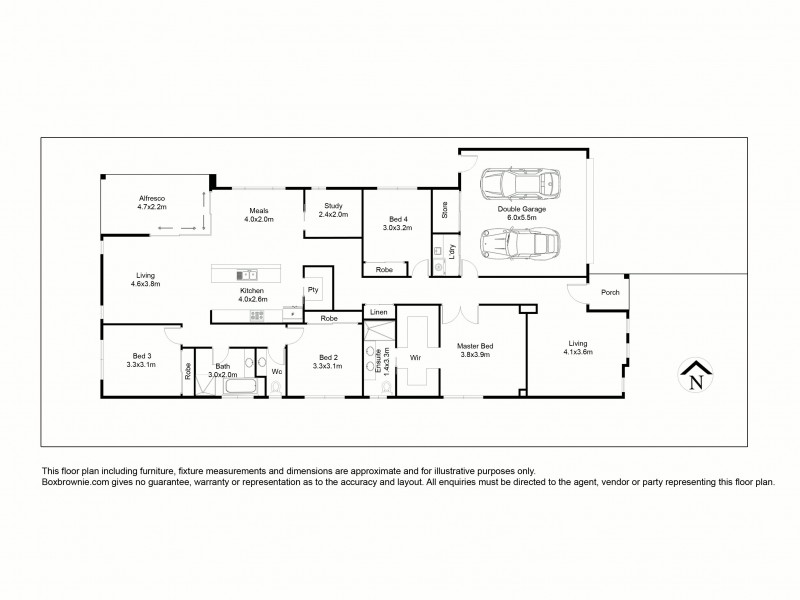 64 Waves Drive, Point Cook VIC 3030 Floorplan