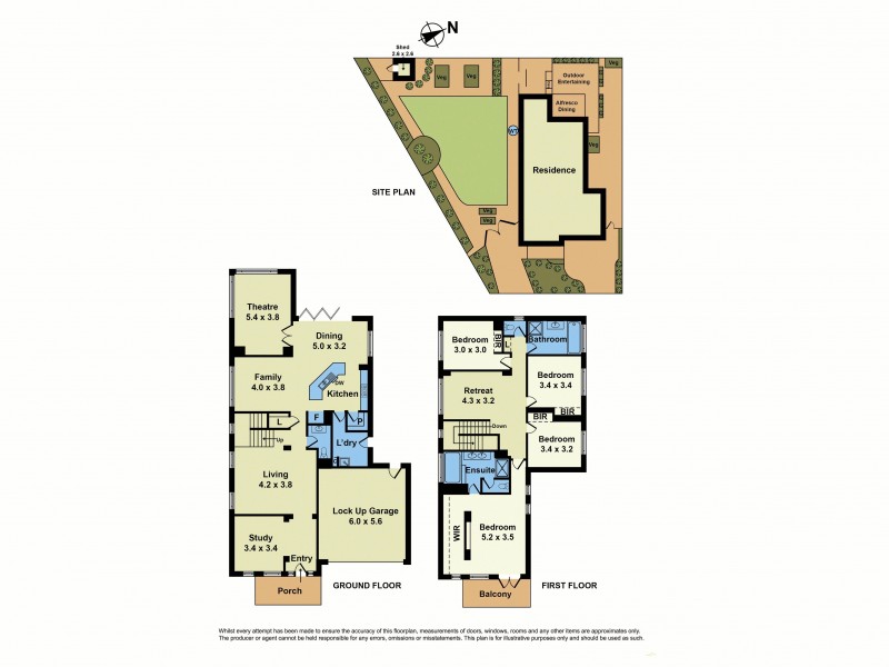38 McIntyre Avenue, Point Cook VIC 3030 Floorplan