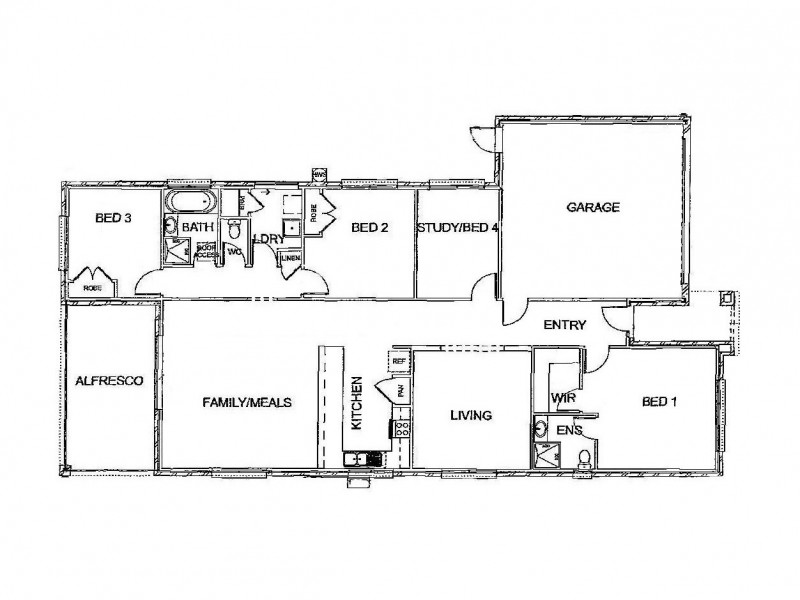 17 Hydrangea Drive, Point Cook VIC 3030 Floorplan