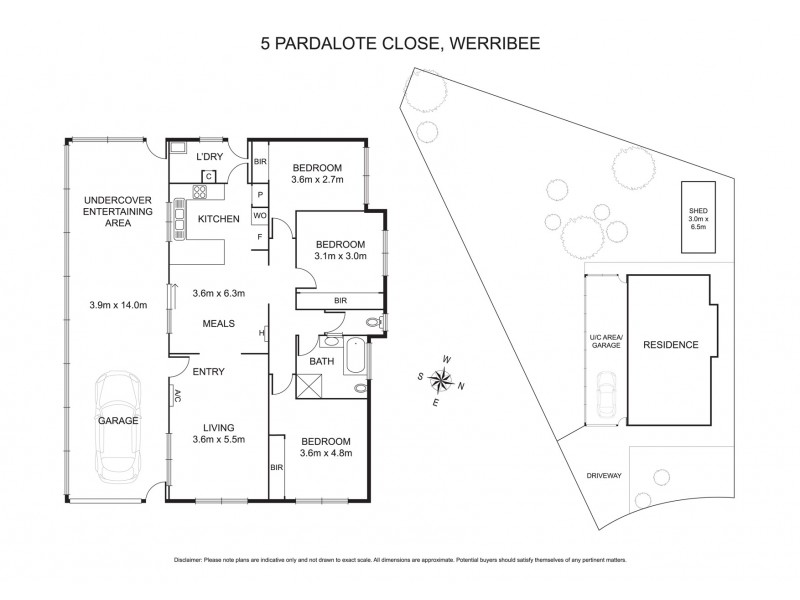 5 Pardalote Close, Werribee VIC 3030 Floorplan