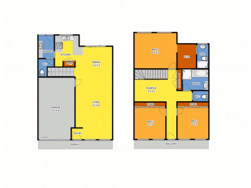 8/14 Mickleton Grove, Point Cook VIC 3030 Floorplan