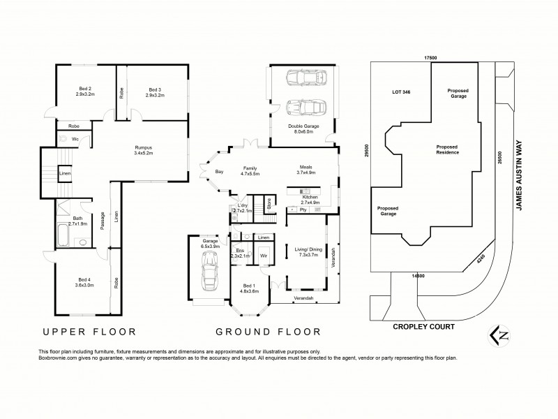 21 Cropley Court, Seabrook VIC 3028 Floorplan