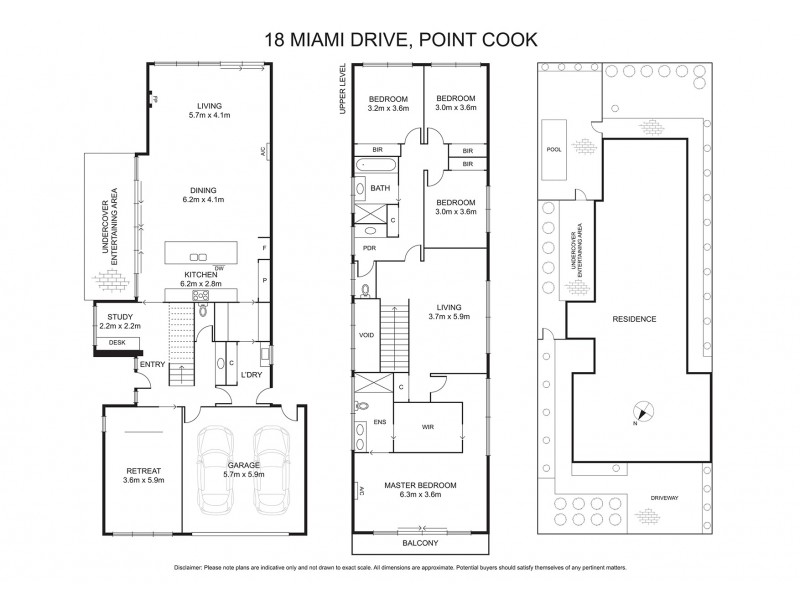 18 Miami Drive, Point Cook VIC 3030 Floorplan