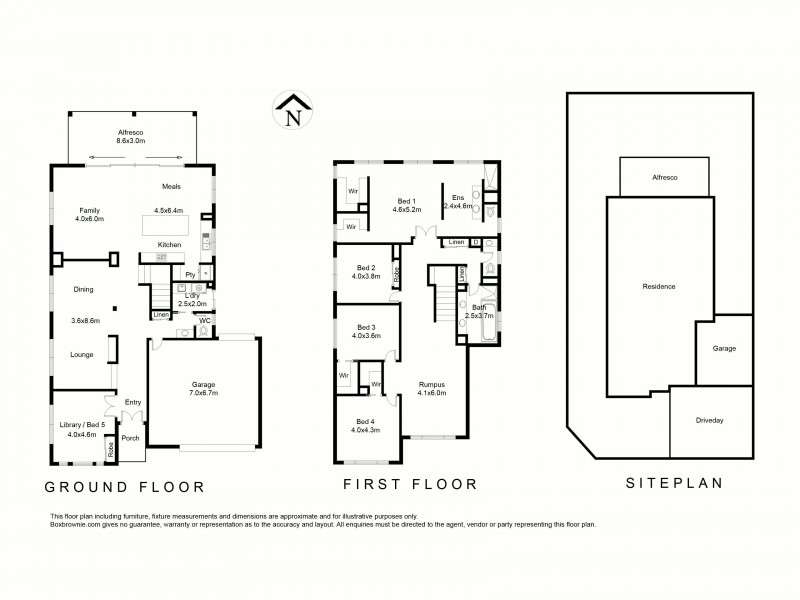 8 Ribbon Close, Point Cook VIC 3030 Floorplan