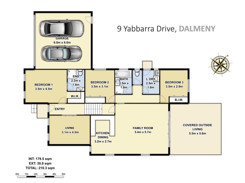 9 Yabbarra Drive, Dalmeny NSW 2546 Floorplan