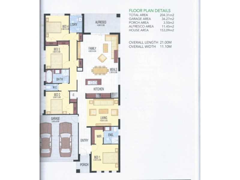 14 Breccia Street, Yarrabilba QLD 4207 Floorplan