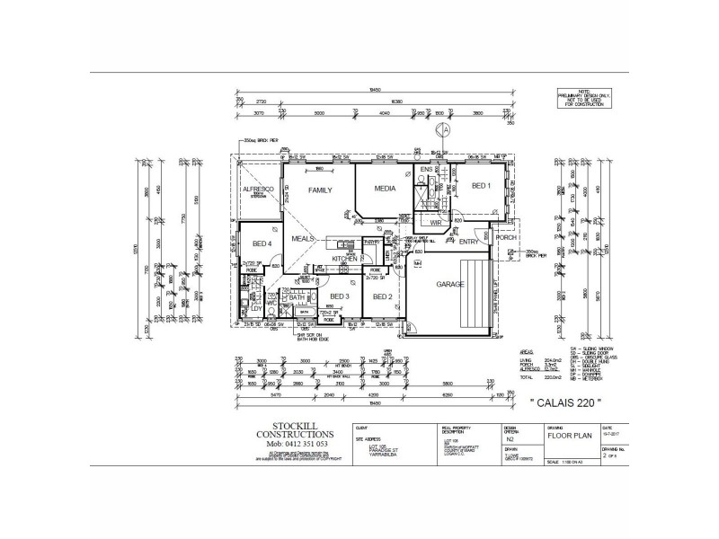 14 Paradise Street, Yarrabilba QLD 4207 Floorplan