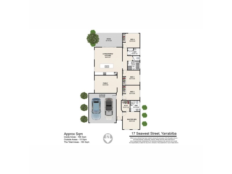 17 Seawest Street, Yarrabilba QLD 4207 Floorplan