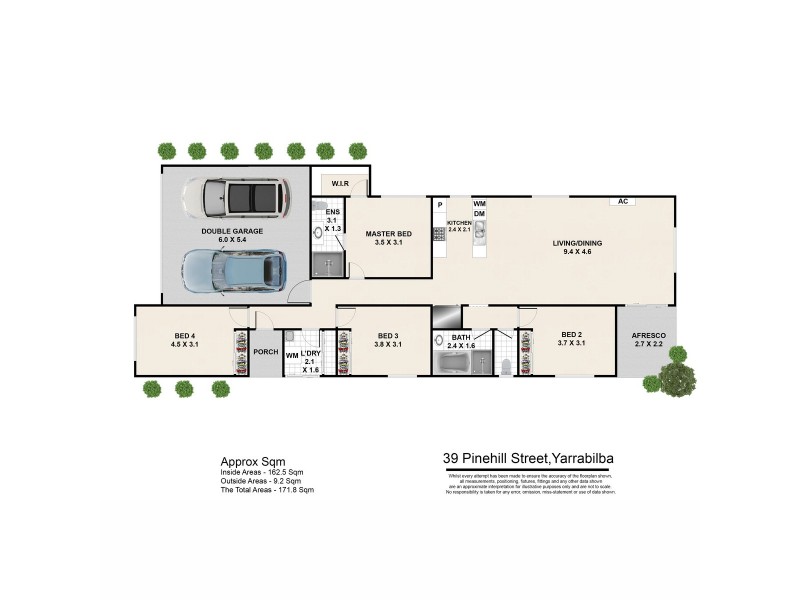 39 Pinehill Street, Yarrabilba QLD 4207 Floorplan