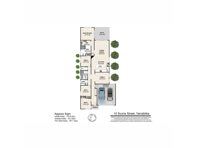 10 Scoria Street, Yarrabilba QLD 4207 Floorplan