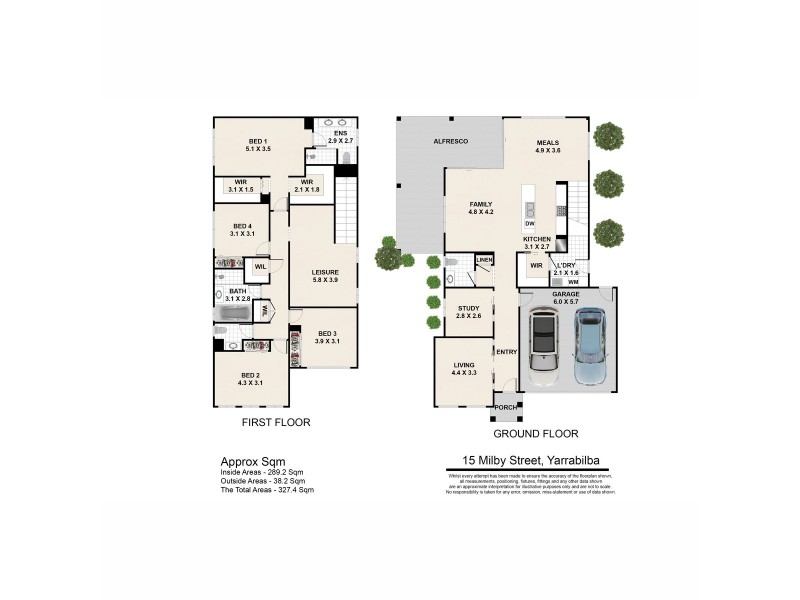 15 Milby Street, Yarrabilba QLD 4207 Floorplan