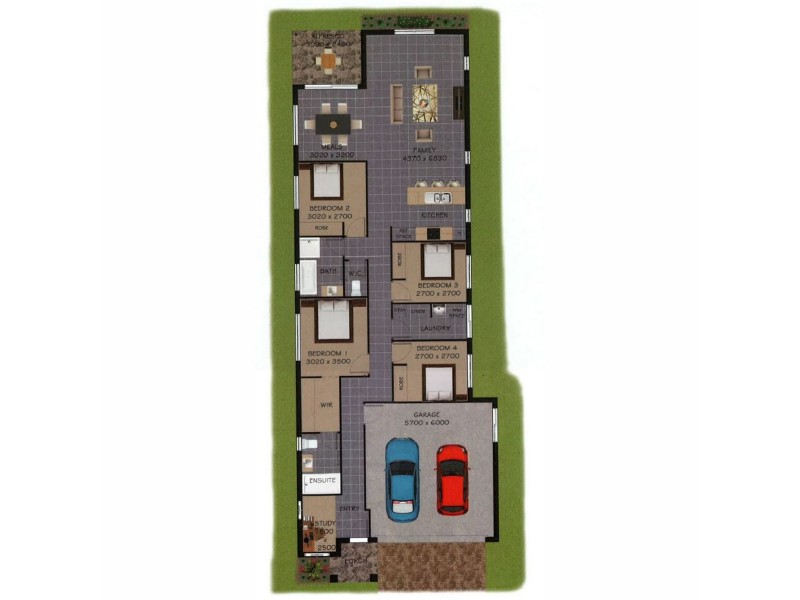 48. Woodline Drive, Springfield Lakes QLD 4300 Floorplan