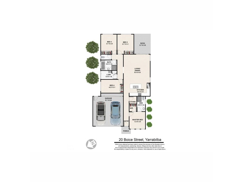 20 Boice Street, Yarrabilba QLD 4207 Floorplan