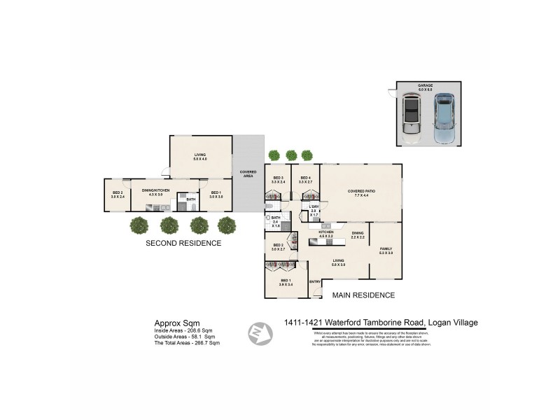 1411-1421 Waterford Tamborine Road, Logan Village QLD 4207 Floorplan