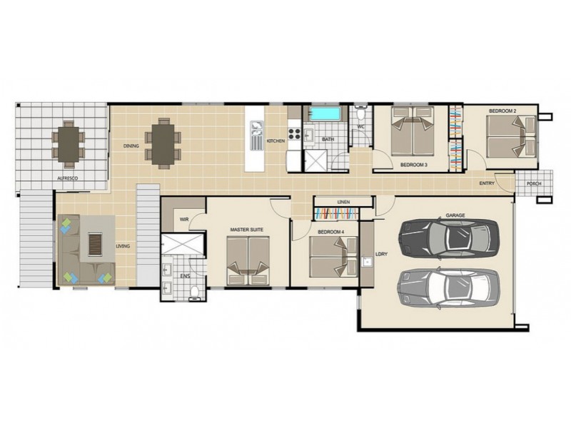 Lot 38 Tash Court, Waterford QLD 4133 Floorplan
