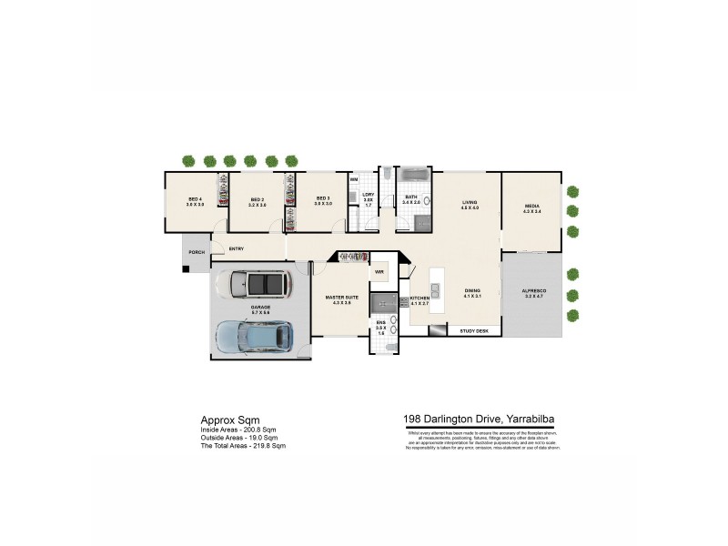 198 Darlington Drive, Yarrabilba QLD 4207 Floorplan