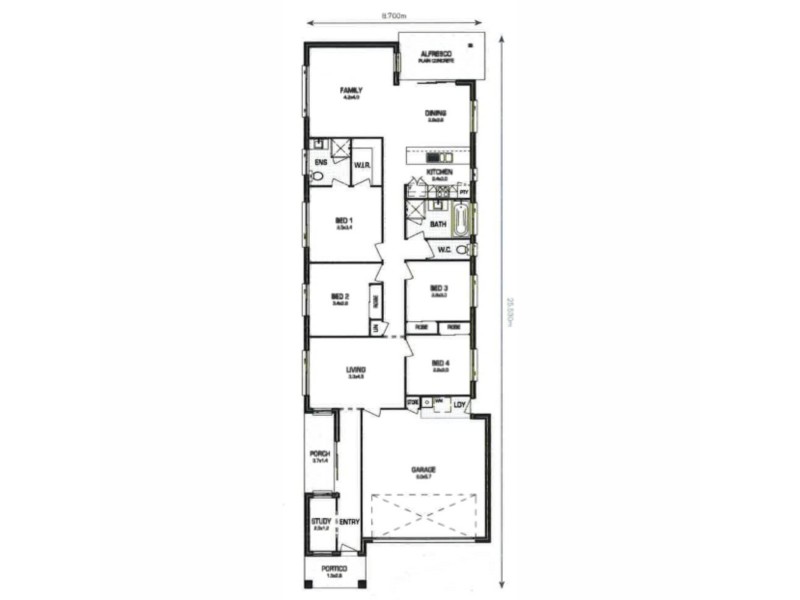 16 Shilin Street, Yarrabilba QLD 4207 Floorplan