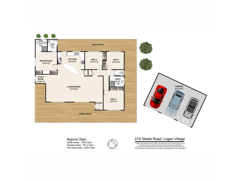 419 Steele Road, Logan Village QLD 4207 Floorplan