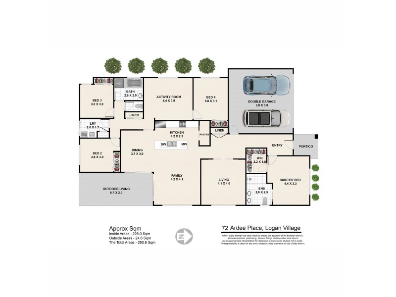 72 Ardee Place, Logan Village QLD 4207 Floorplan