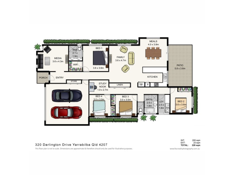 209 Darlington Drive, Yarrabilba QLD 4207 Floorplan