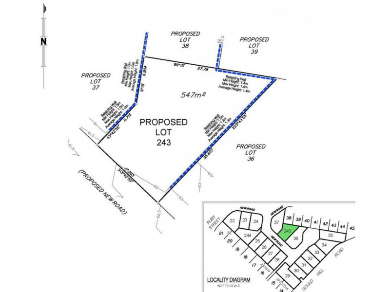 Lot 243/.0 Ruby Street, Gleneagle QLD 4285