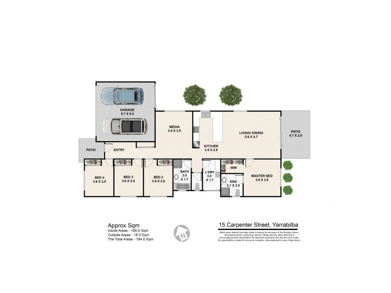 15 Carpenter Street, Yarrabilba QLD 4207 Floorplan