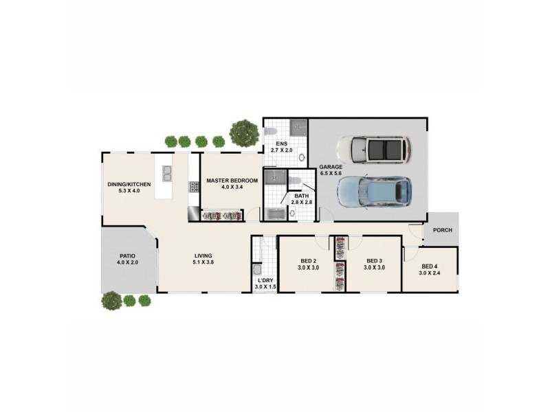 5 Tasker Street, Yarrabilba QLD 4207 Floorplan