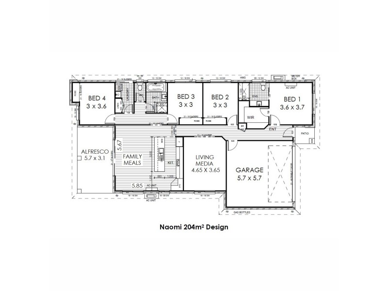 11 Marl Crescent, Yarrabilba QLD 4207 Floorplan
