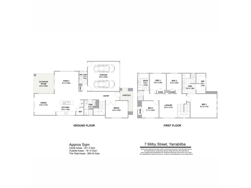 7 Milby Street, Yarrabilba QLD 4207 Floorplan