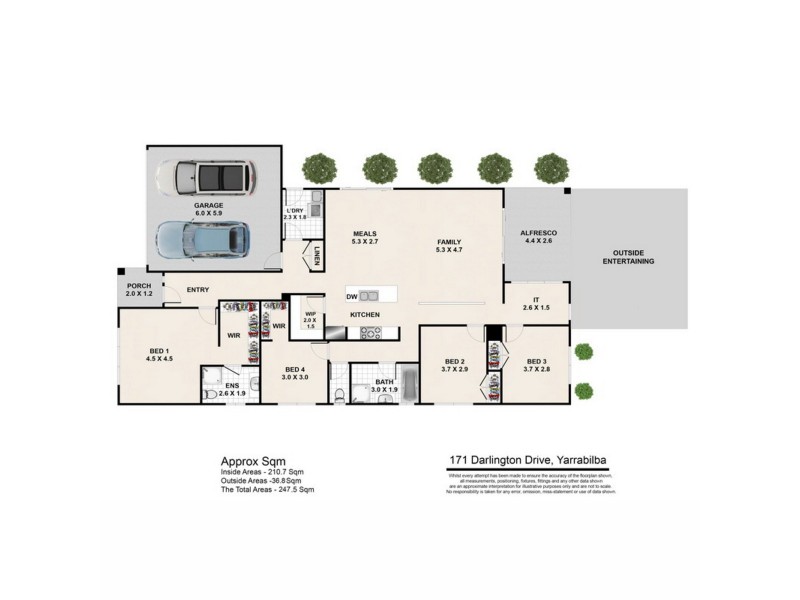 171 Darlington Drive, Yarrabilba QLD 4207 Floorplan