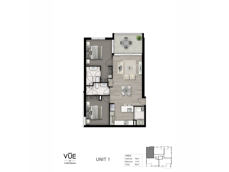 Unit A/32 Everglade Street, Yarrabilba QLD 4207 Floorplan