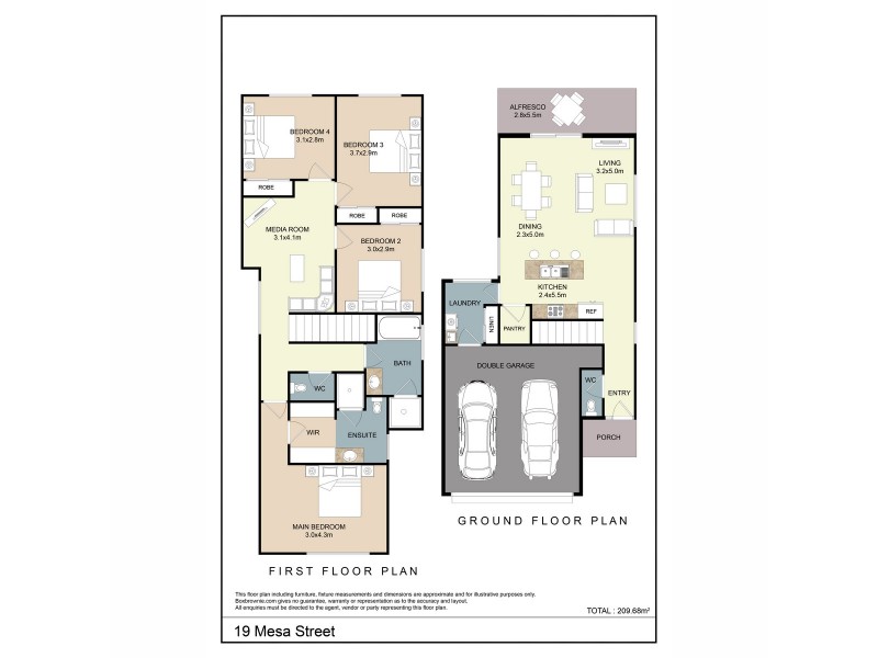 19 Mesa Street, Yarrabilba QLD 4207 Floorplan