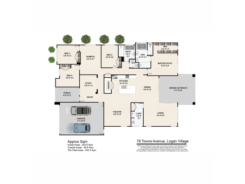 78 Towns Avenue, Logan Village QLD 4207 Floorplan