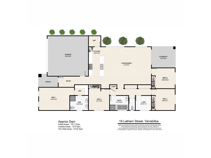 19 Latham Street, Yarrabilba QLD 4207 Floorplan