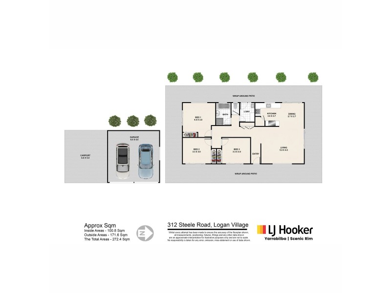 312-318 Steele Road, Logan Village QLD 4207 Floorplan