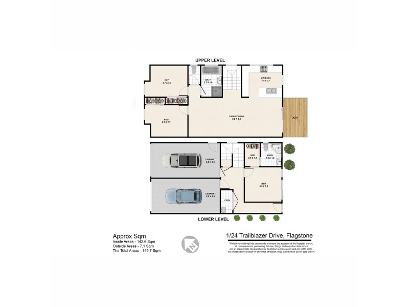 1/24 Trailblazer Drive, Flagstone QLD 4280 Floorplan