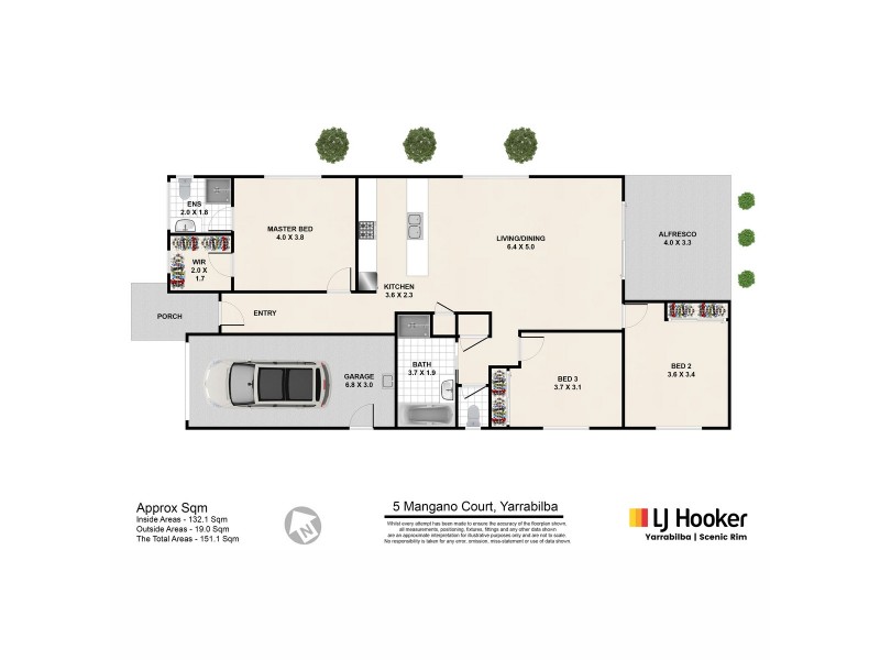 5 Mangano Court, Yarrabilba QLD 4207 Floorplan