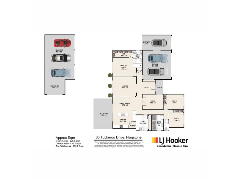 30 Tuckeroo Drive, Flagstone QLD 4280 Floorplan