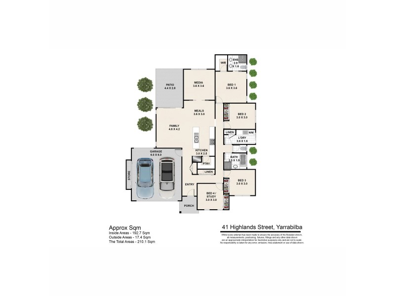 41 Highlands Street, Yarrabilba QLD 4207 Floorplan