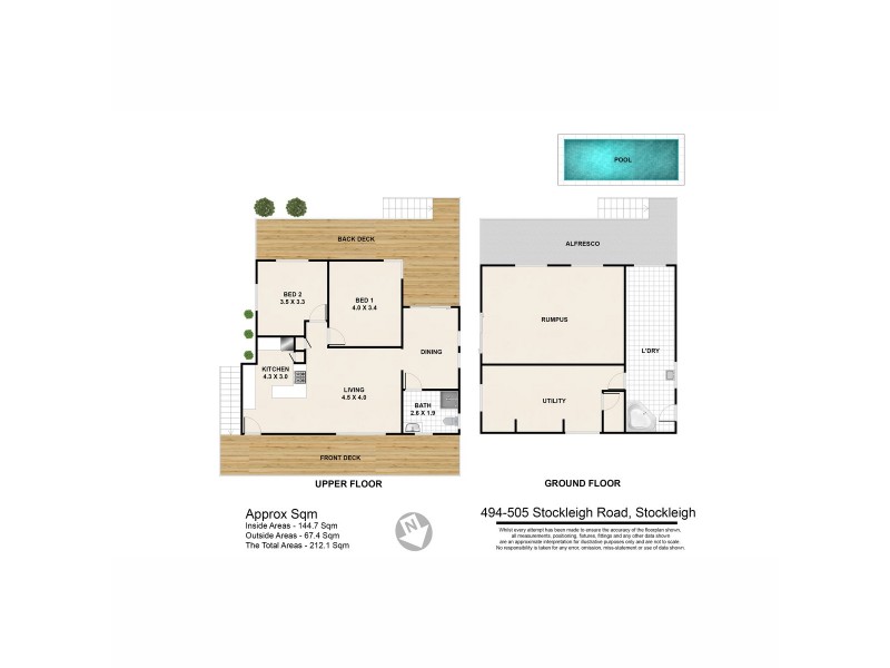 495-505 Stockleigh Road, Stockleigh QLD 4280 Floorplan