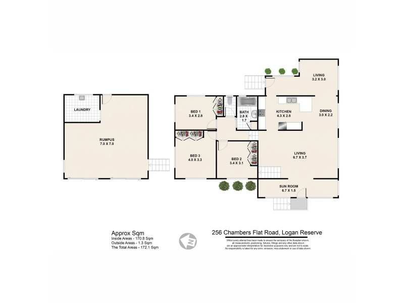 256 Chambers Flat Road, Logan Reserve QLD 4133 Floorplan